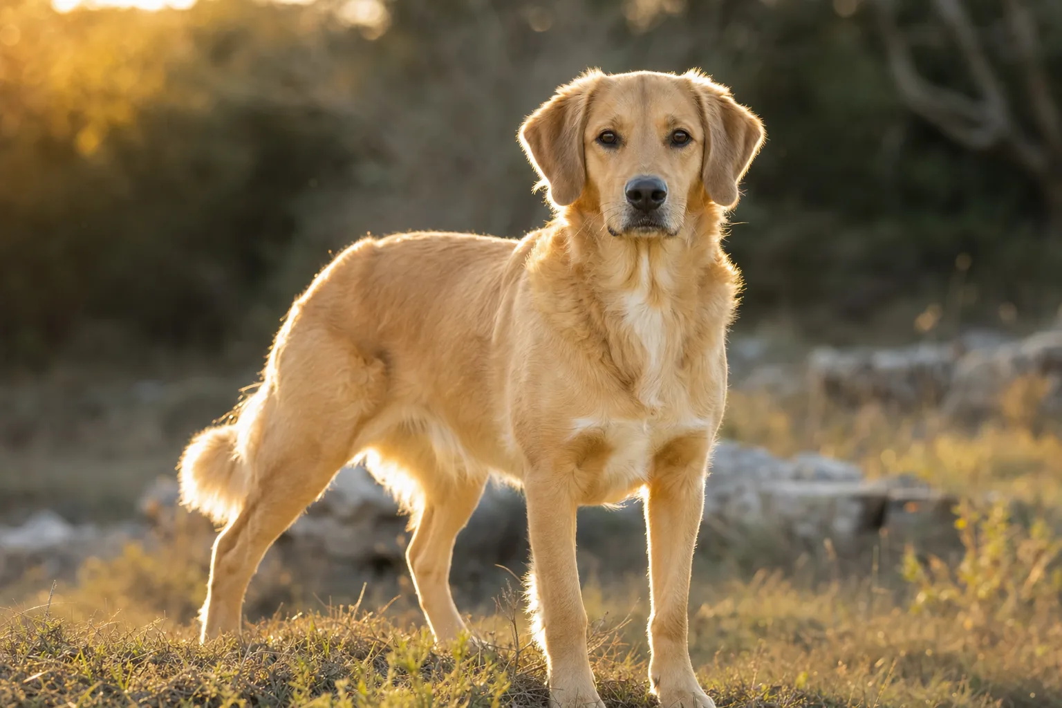 Cavador (robe sable) adulte en extérieur