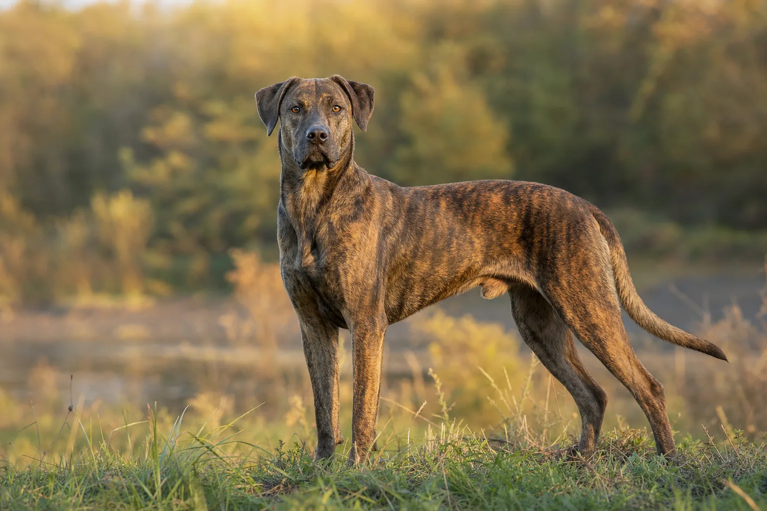 Mountain View Cur (robe bringé) adulte en extérieur